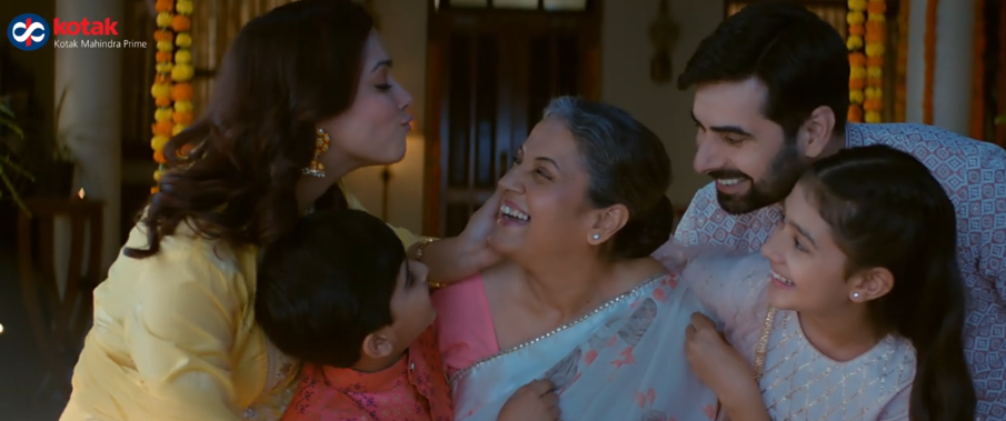 Kotak Mahindra Prime festive family campaign