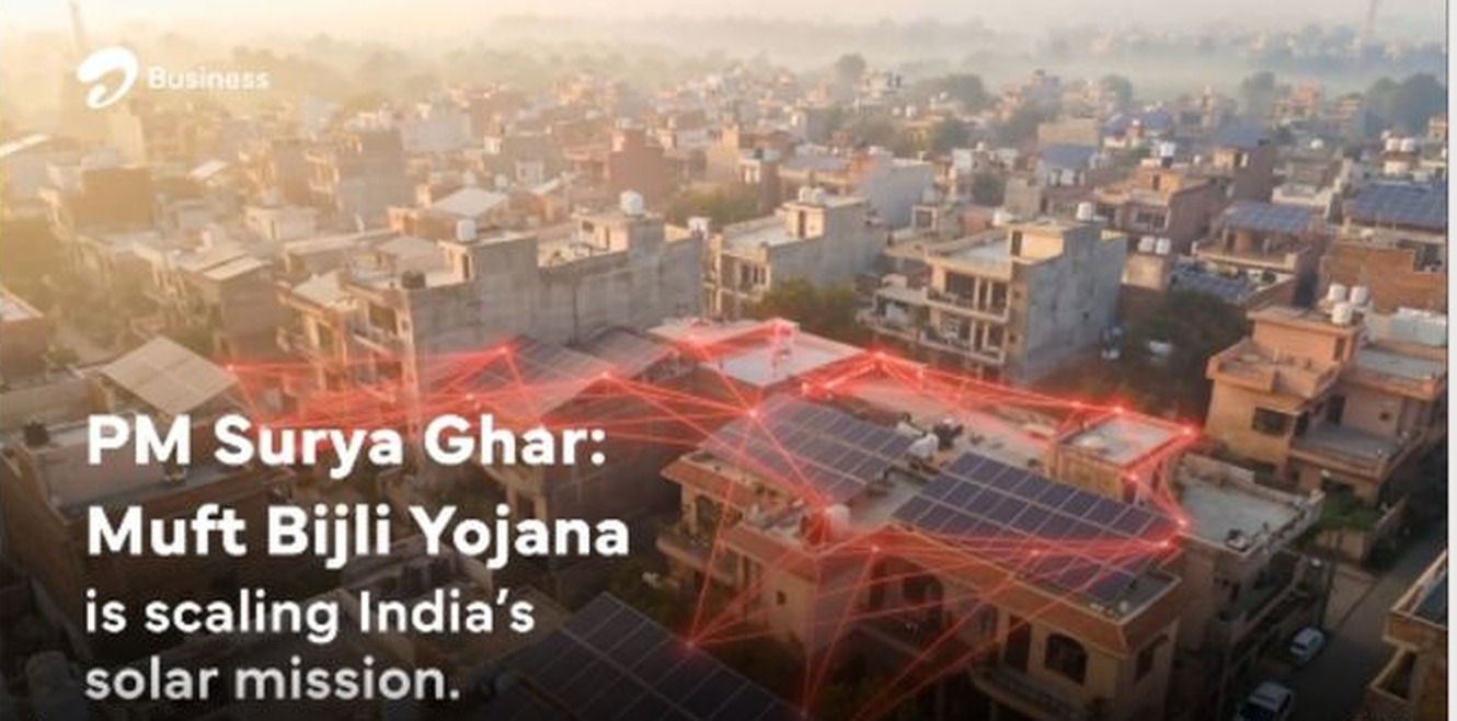 PM Surya Ghar: Muft Bijli Yojana is scaling India's solar mission — Airtel Business film